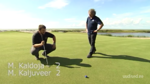 Tahkuranna uuel väljakul võtavad üksteiselt mõõtu Marko Kaldoja ja Marko Kaljuveer