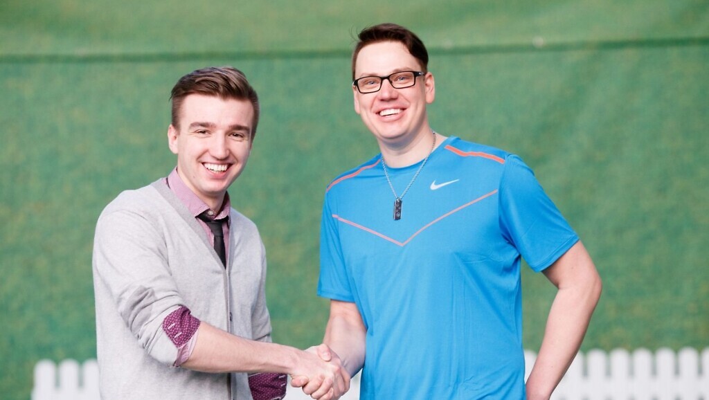 VAATA GALERIID! Artjom Savitski ja Alen Veziko pidasid maha golfiduelli