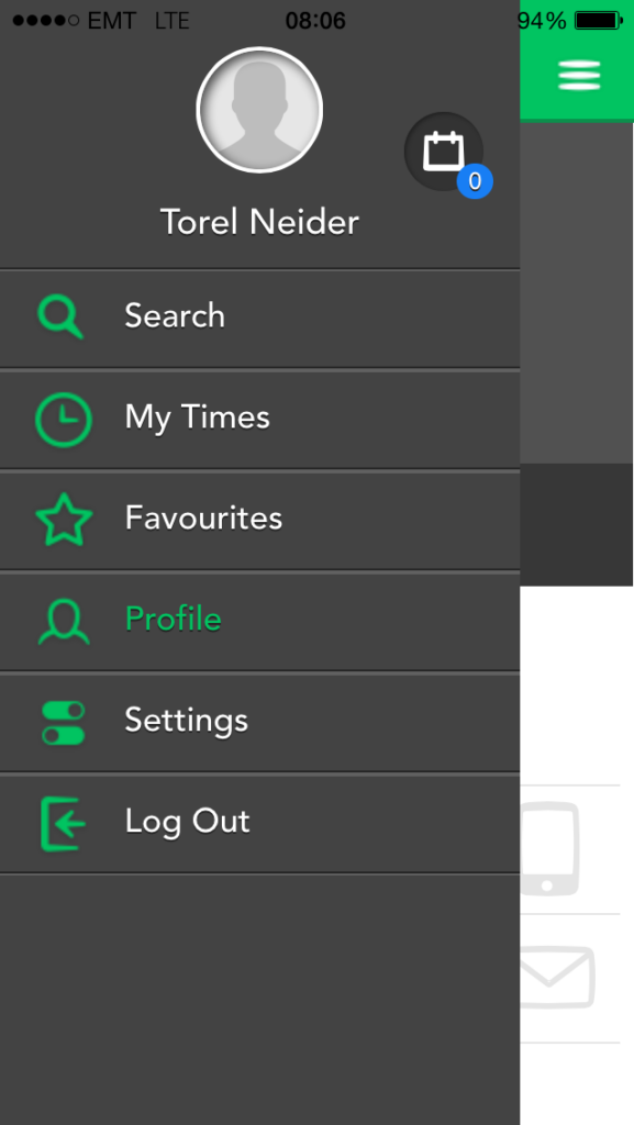 Mobiiliäpp annab võimaluse golfiaegu valida