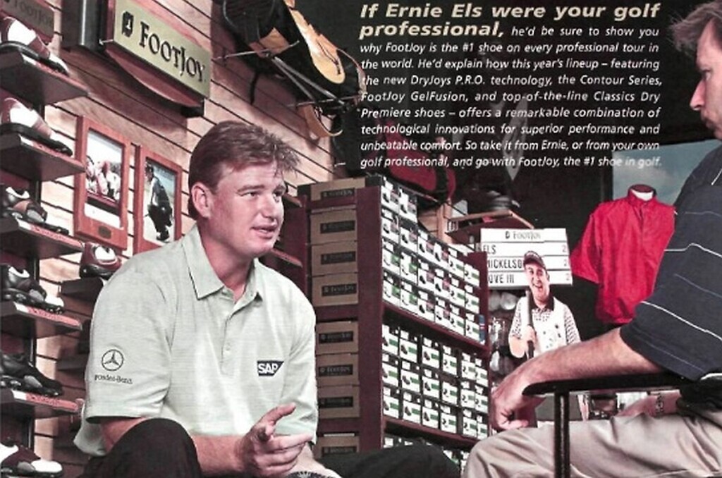 Nostalgia: Ernie Els ja Footjoy, 2004
