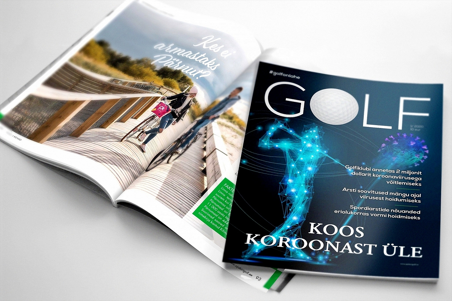 AJAKIRJAS GOLF! Kes ei armastaks Pärnut?