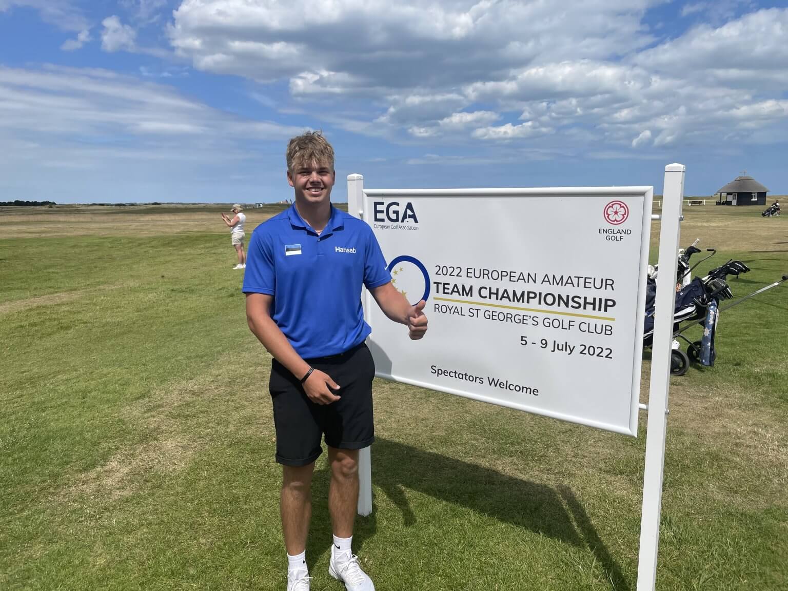 Eesti golfikoondis hoiab EM-i avapäeva lõpuks 11. kohta
