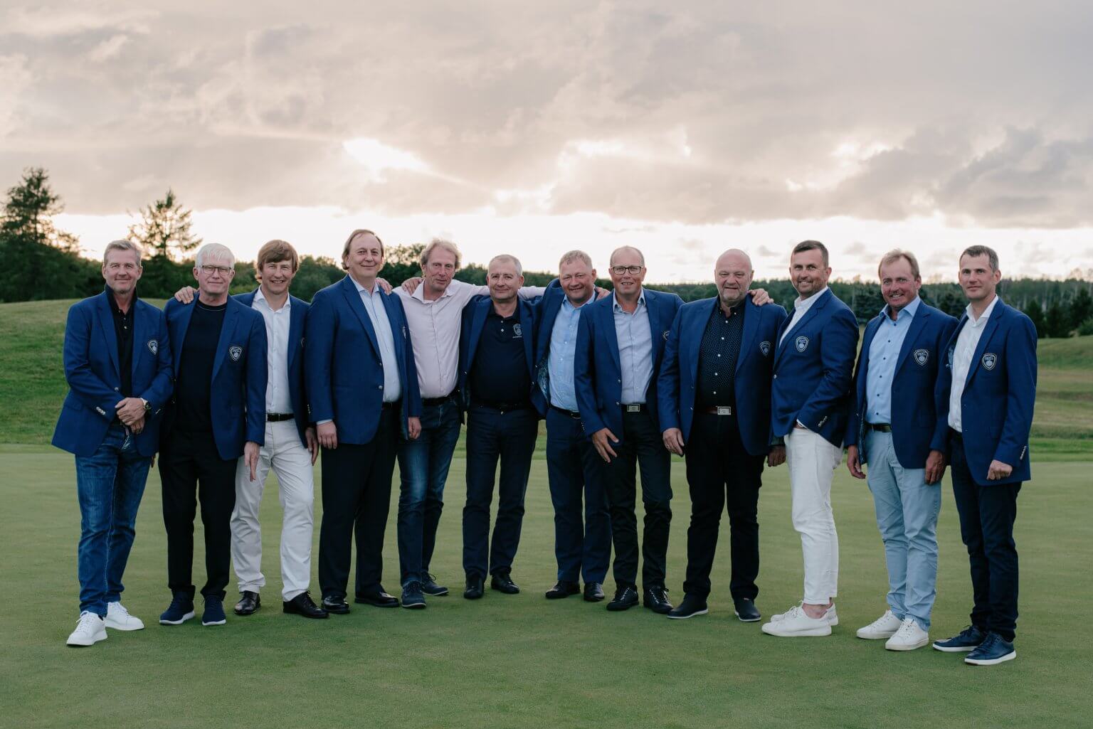 Heategevuslik golfivõistlus GSK Invitational 2022 kogus Niitvälja noortefondi rekordilise summa GSK liikmed (Foto Tiit Tamme)