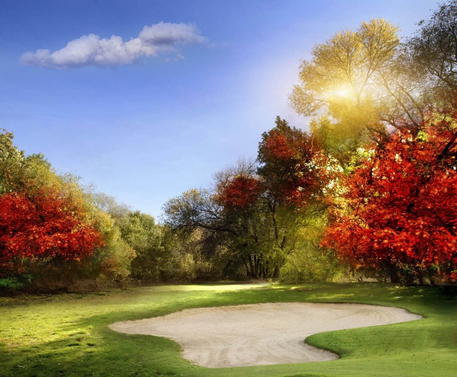 5 motiveerivat põhjust, miks sügisel golfi mängida