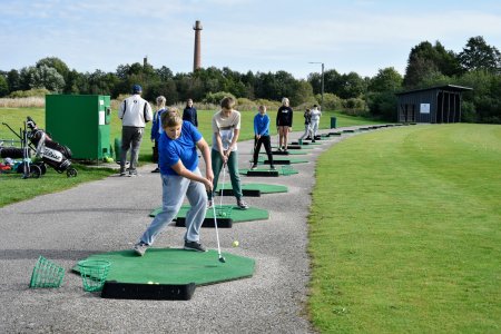 Saaremaa noored Saare Golfis (Foto Kuressaare Hariduse Kool)